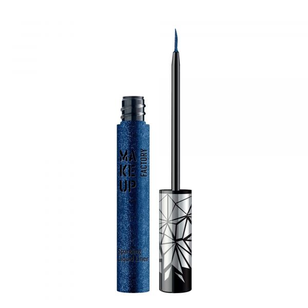 MAKE UP FACTORY Sparkling Liquid Liner Skystas akių apvadas, suteikiantis sodrią spalvą