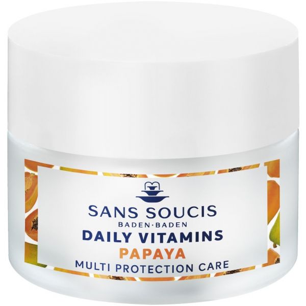 SANS SOUCIS Daily Vitamins Papaya Multi Protection Care Apsauginis veido kremas