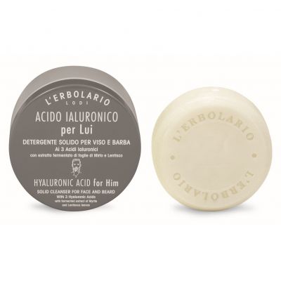 L'ERBOLARIO HYALURONIC ACID FOR HIM CLEANSING BAR Muilas