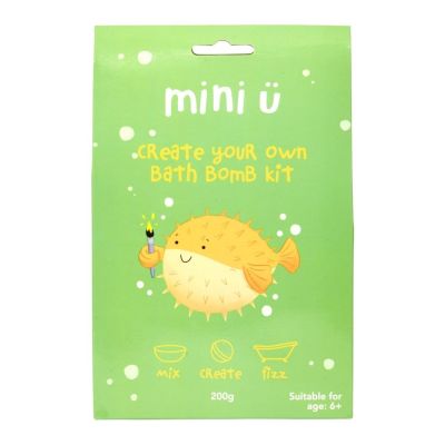 MINIU Mini U Create Your Own Bath Bomb Kit Rinkinys vaikams