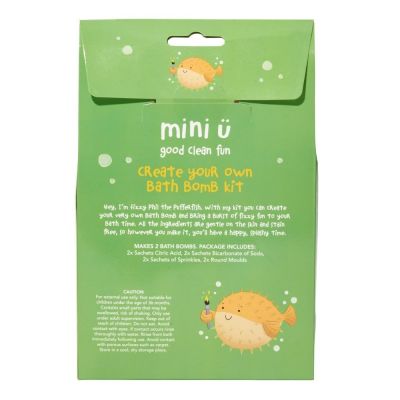 MINIU Mini U Create Your Own Bath Bomb Kit Rinkinys vaikams