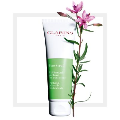 CLARINS Pure Scrub Veido šveitiklis