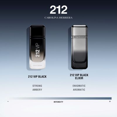CAROLINA HERRERA 212 VIP Black Elixir Purškiamas kvapusis vanduo