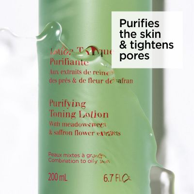 CLARINS Purifying Toning Lotion Oily to Combination Skin  Veido losjonas mišriai ir riebiai odai