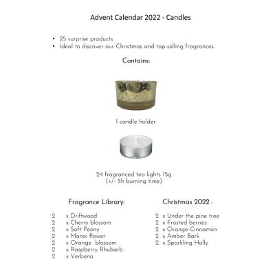DURANCE CALENDRIER DE L'AVENT Advento kalendorius