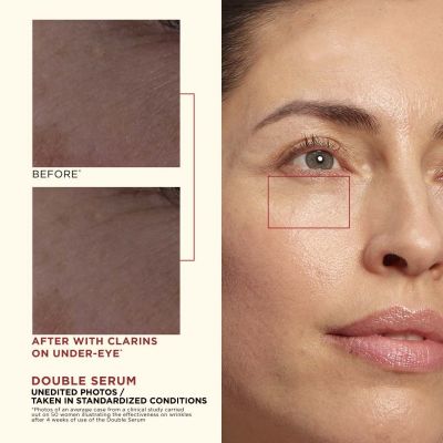 CLARINS Double Serum  Visapusiško poveikio veido serumas