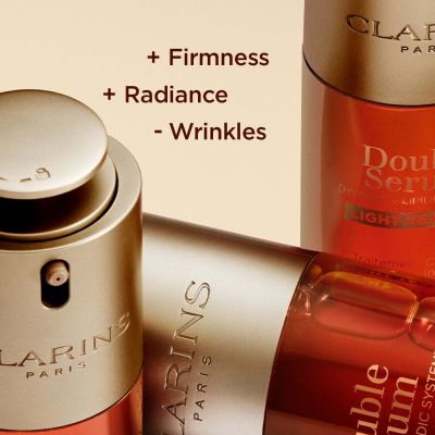 CLARINS Double Serum Light Texture Visapusiško poveikio veido serumas
