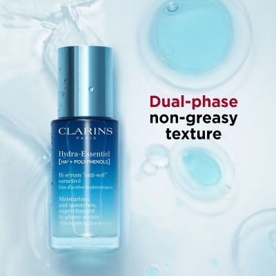 CLARINS Hydra-Essentiel [HA²] Bi-phase Serum Drėkinamasis veido serumas