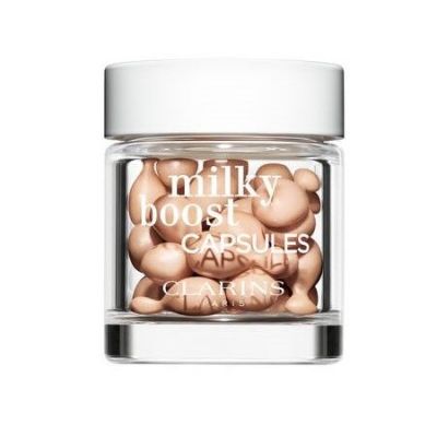 CLARINS MILKY BOOST CAPSULES Natūralaus skaistumo suteikianti kreminė pudra