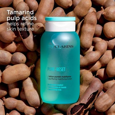 CLARINS PURE-RESET Purifying matifying toner Veido losjonas mišriai ir riebiai odai