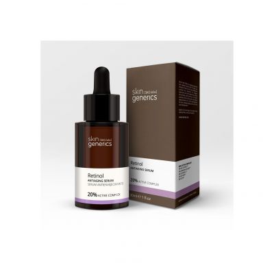 SKIN GENERICS RETINOL ANTIAGING NIGHT SERUM Intensyvaus poveikio serumas nuo raukšlių