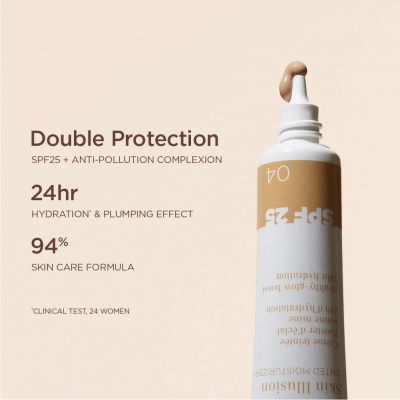 CLARINS Skin Illusion Tinted Moisturizer Veido kremas su atspalviu
