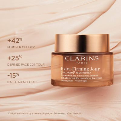 CLARINS Extra-Firming Day Cream All Skin Types Dieninis veido kremas