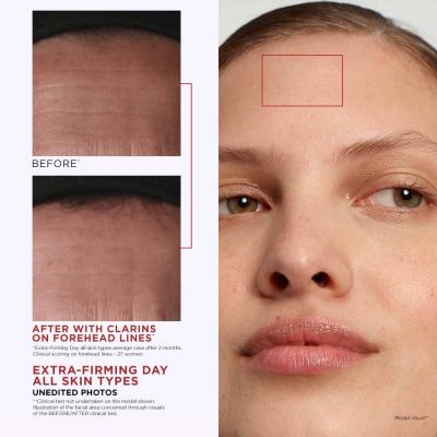CLARINS Extra-Firming Day Cream All Skin Types Dieninis veido kremas