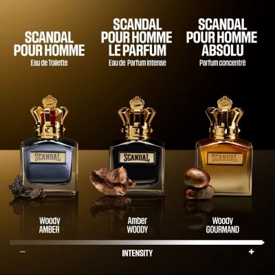 JEAN PAUL GAULTIER SCANDAL POUR HOMME LE PARFUM Intensyvus purškiamas kvapusis vanduo