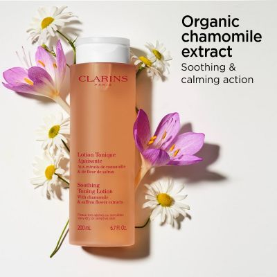 CLARINS Soothing Toning Lotion Dry to Sensitive Skin  Raminamasis tonikas