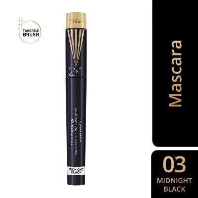 MAX FACTOR Masterpiece 2in1 Lash Wow Shade Extension Tankinamasis blakstienų tušas