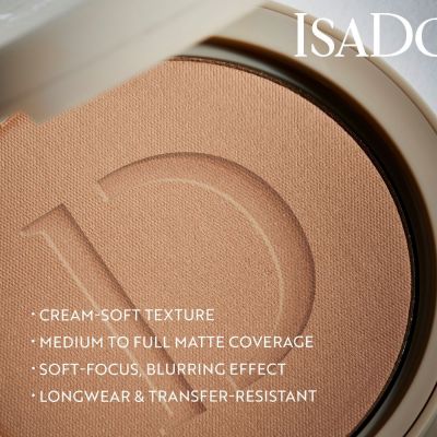 ISADORA The No Compromise Matte Kompaktinė pudra