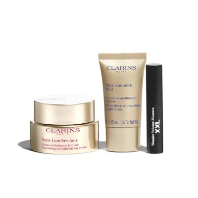 CLARINS MY NUTRITION & VITALITY ESSENTIALS Veido odos priežiūros rinkinys