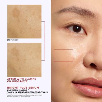 CLARINS BRIGHT PLUS SERUM Skaistinamasis serumas