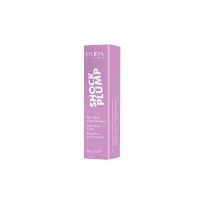 PUPA SHOCK PLUMP INSTANT VOLUME LIP GLOSS Putlumo suteikiantis lūpų blizgis