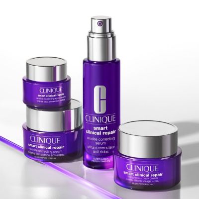 CLINIQUE Smart Clinical Repair_ Lifting Face + Neck Cream Stangrinamasis veido kremas