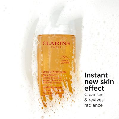 CLARINS Gentle Renewing Cleansing Mousse Foaming Texture Valomosios veido putos