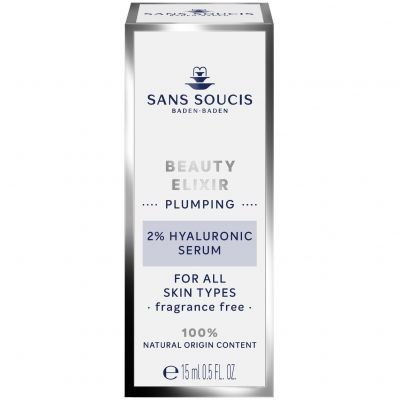 SANS SOUCIS BEAUTY ELIXIRS 2% HYALURONIC SERUM Drėkinamasis veido serumas