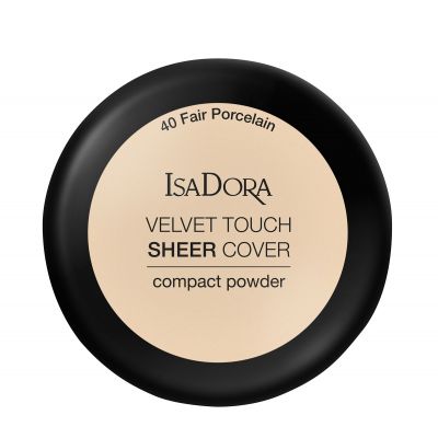 ISADORA Velvet Touch Sheer Cover Kompaktinė pudra