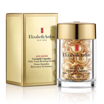 ELIZABETH ARDEN ADVANCED CAPSULES DAILY YOUTH RESTORING SERUM Atkuriamasis veido serumas