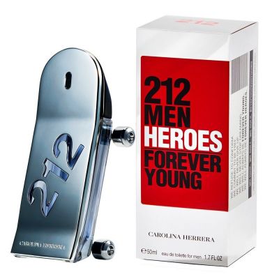 CAROLINA HERRERA 212 Men Heroes Forever Young Purškiamas tualetinis vanduo