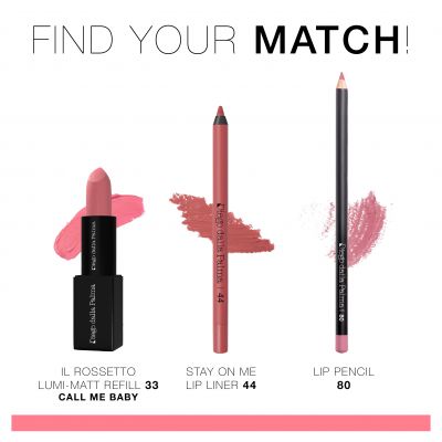 DIEGO DALLA PALMA  THE LIPSTICK LUMI-MATT REFILL SYSTEM Lūpų dažų šerdelė