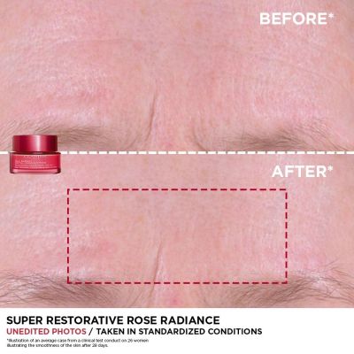 CLARINS Super Restorative Rose Radiance Dieninis veido kremas