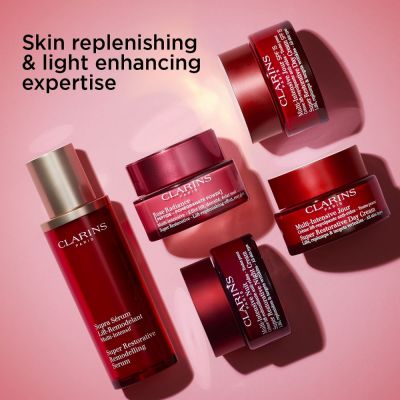 CLARINS Super Restorative Rose Radiance Dieninis veido kremas
