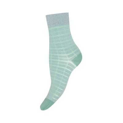 WOLFORD SHINY GRID Kojinaitės