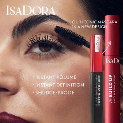 ISADORA The Build Up Extra Volume Tankinamasis blakstienų tušas